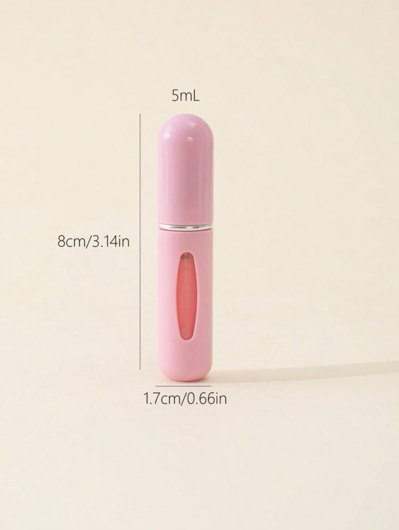bouteille de parfum en plastique 5 ML