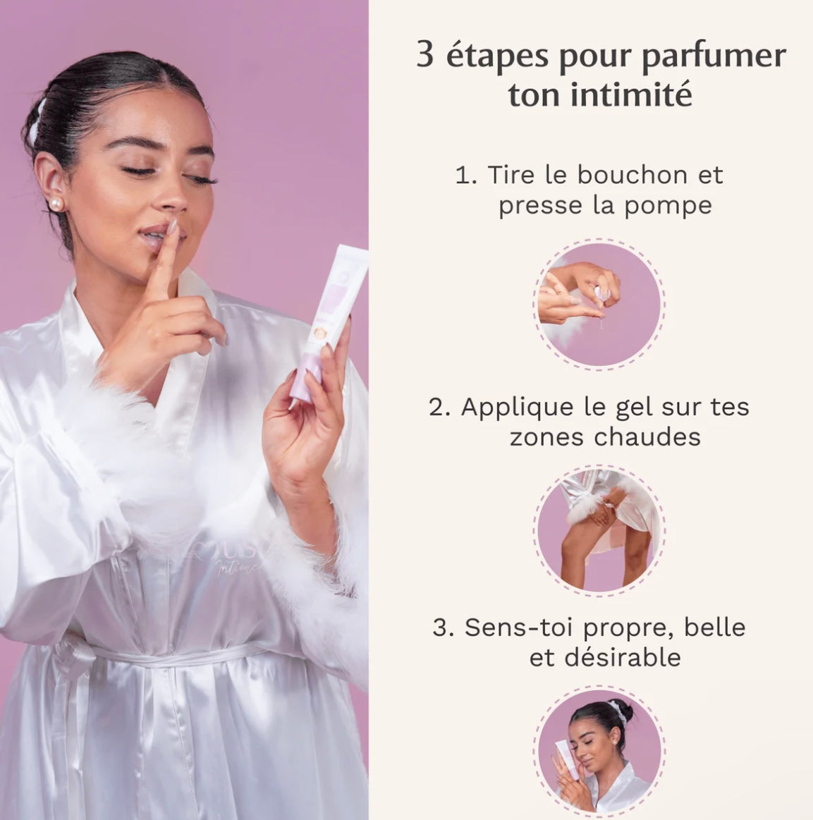 Musc intime - l’irrésistible musc blanc