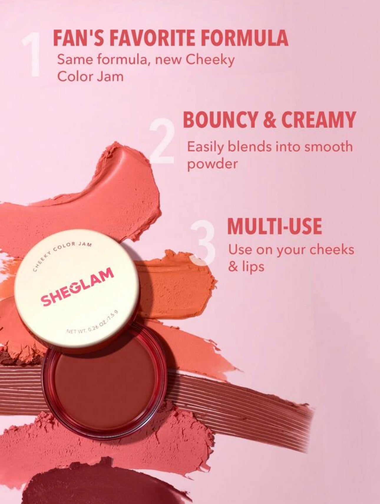 SHEGLAM Cheeky color jam