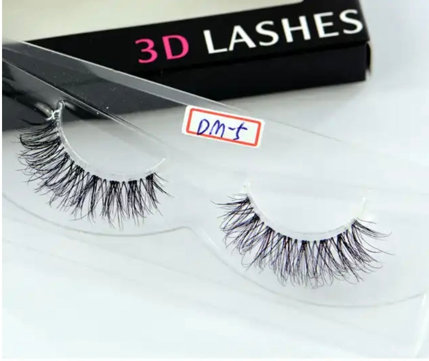 Faux cils 3D (x1 paires)