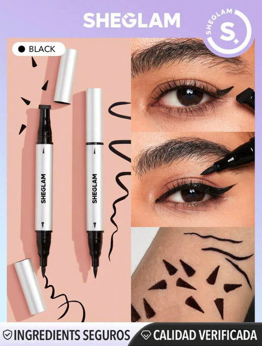 SHEGLAM - eyeliner 2en 1 waterproof