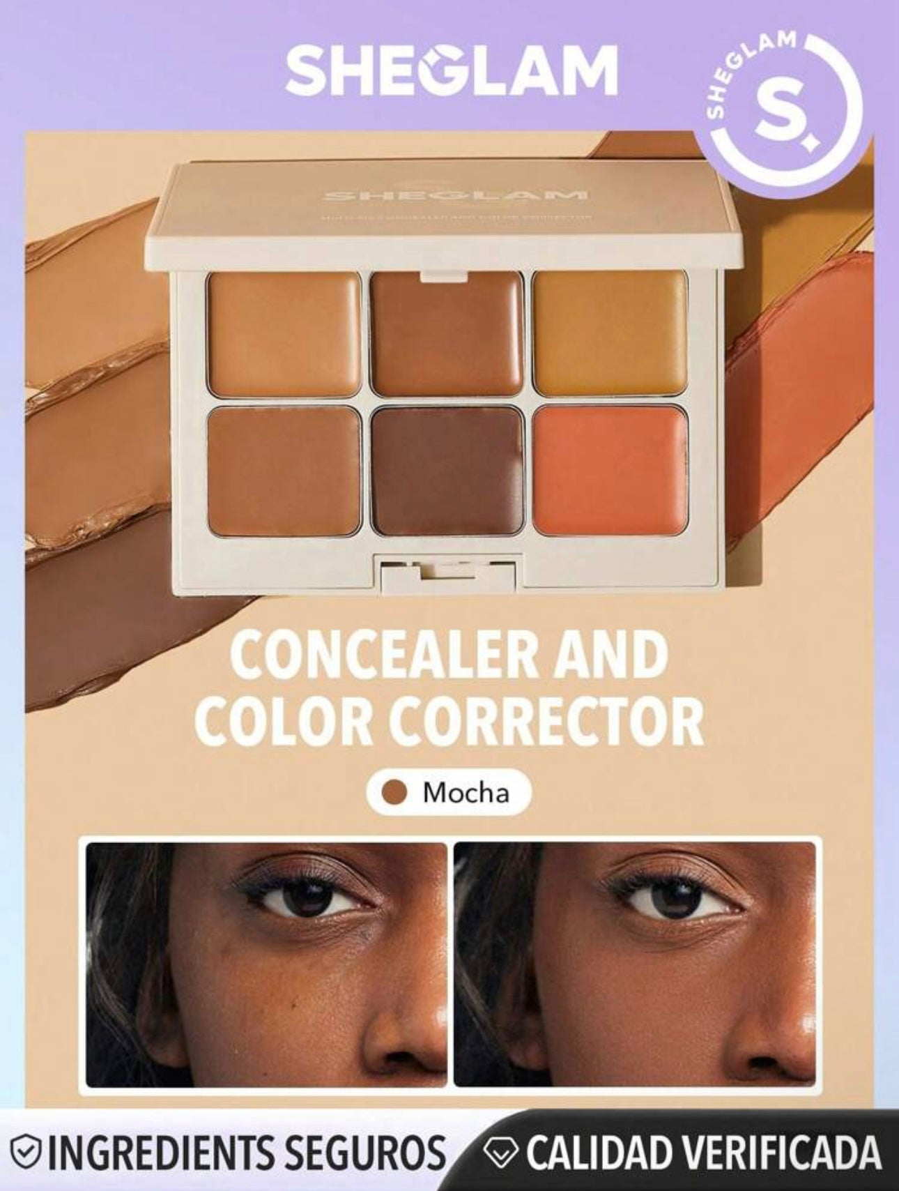 SHEGLAM - palette crème Anti cerne