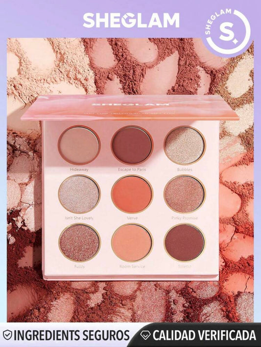 SHEGLAM -  rose code palette