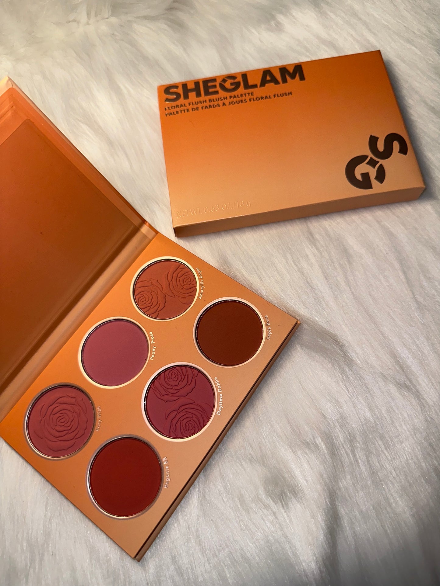 a SHEGLAM – Palette de fards à joues (x6) couleurs