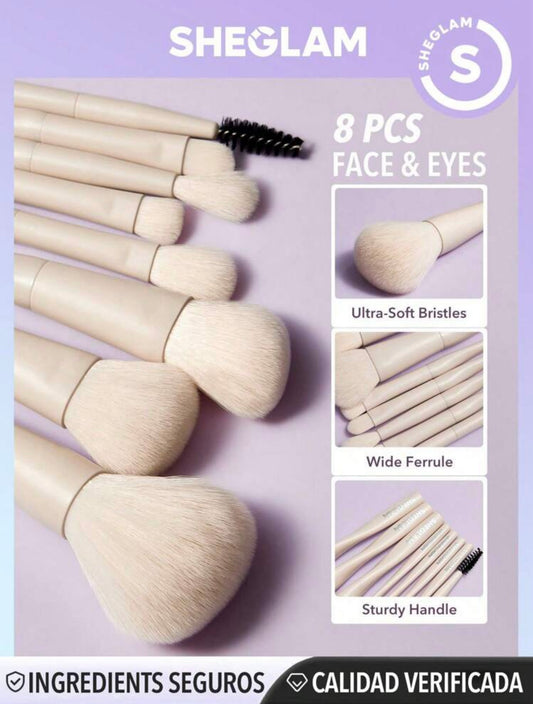 SHEGLAM - pack Brush  (x8 pièces )