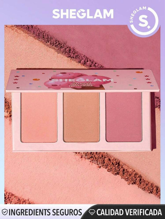 SHEGLAM - blush palette trio