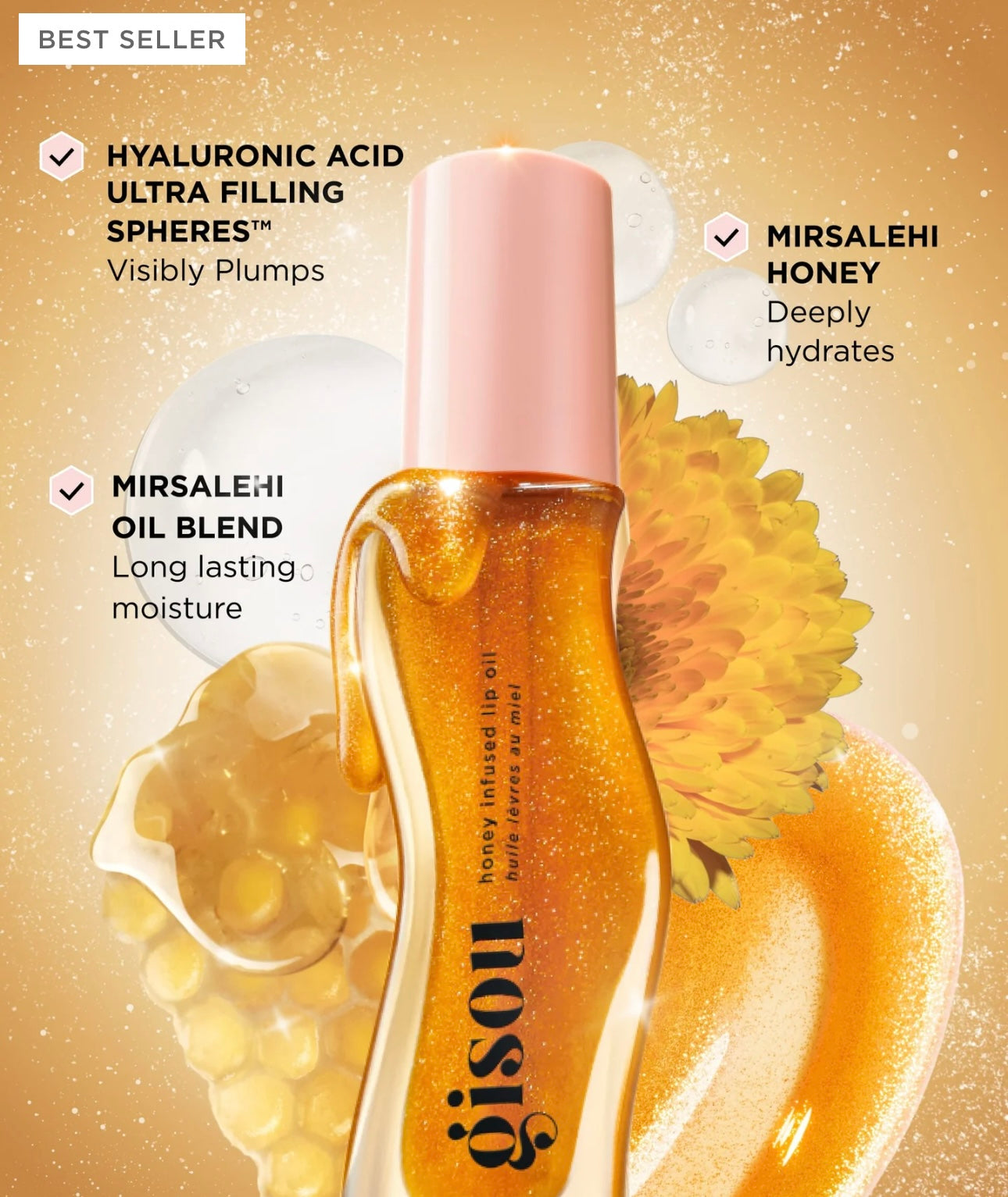 GISOU - Honey Infused Lip Oil