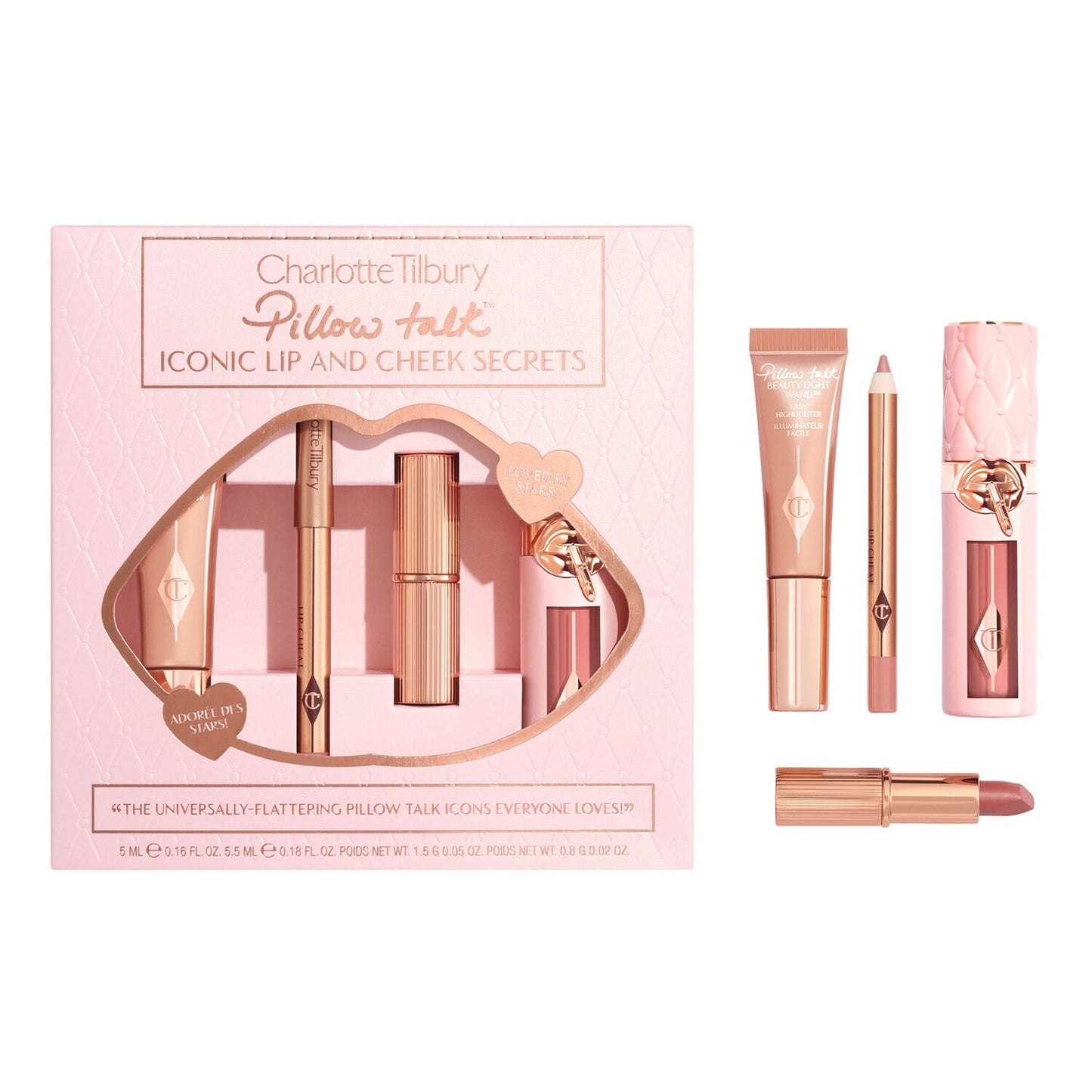 Charlotte Tilbury - Pillow Talk Iconic Lip And Cheek Secrets