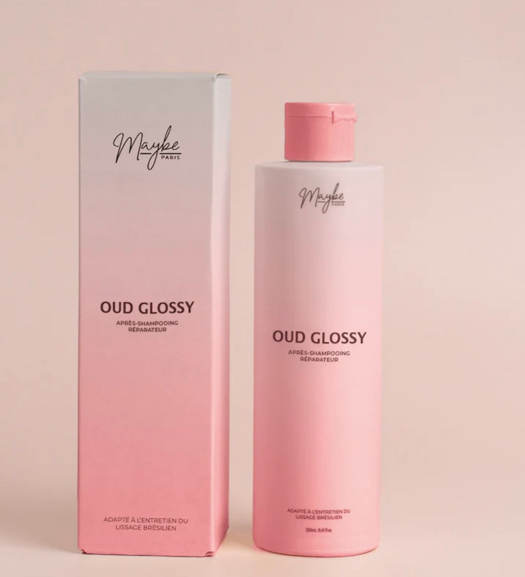 MAYBE - OUD GLOSSY ( après shampooing)