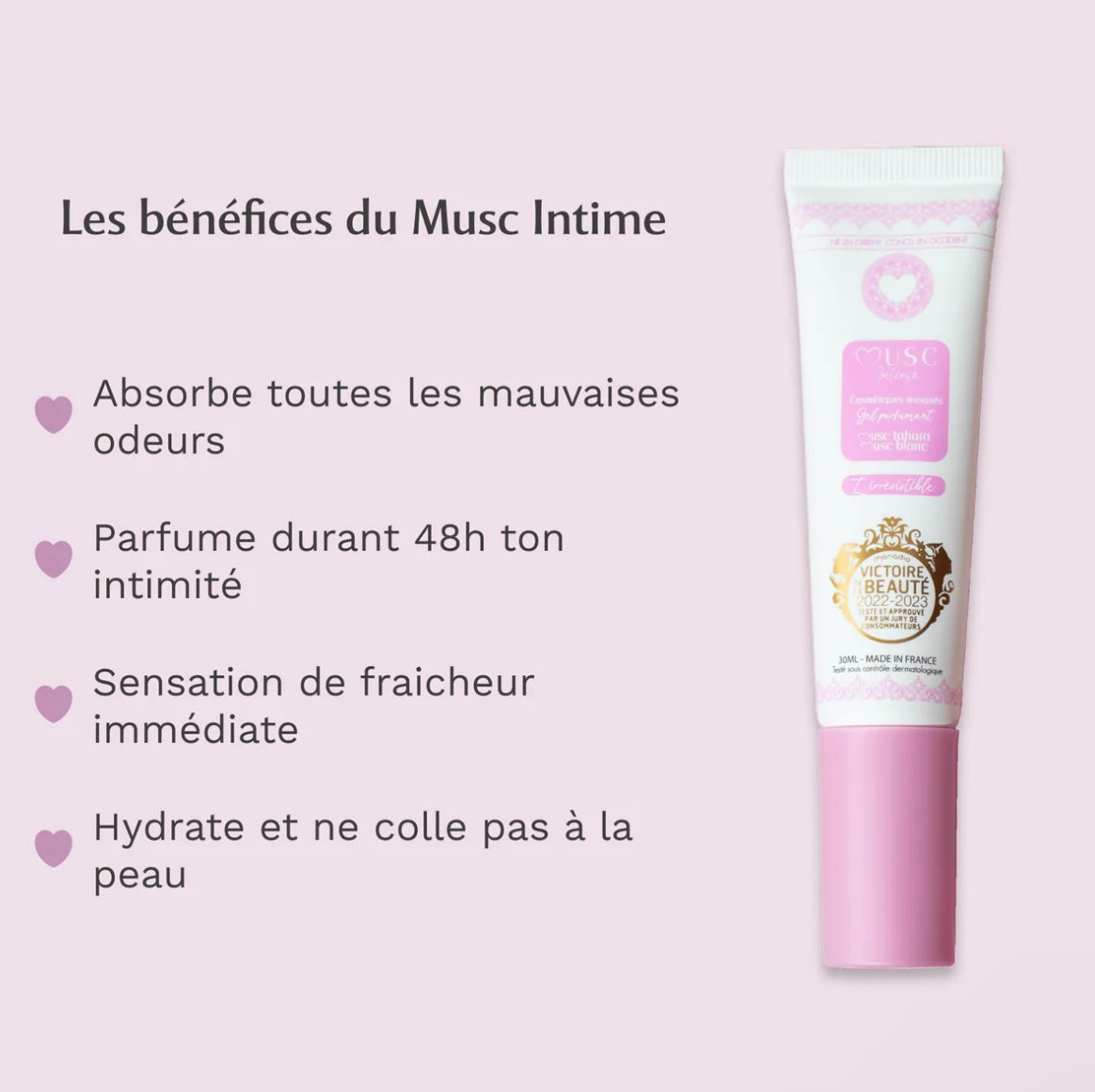 Musc intime - Le rituel de la femme irrésistible 🤍