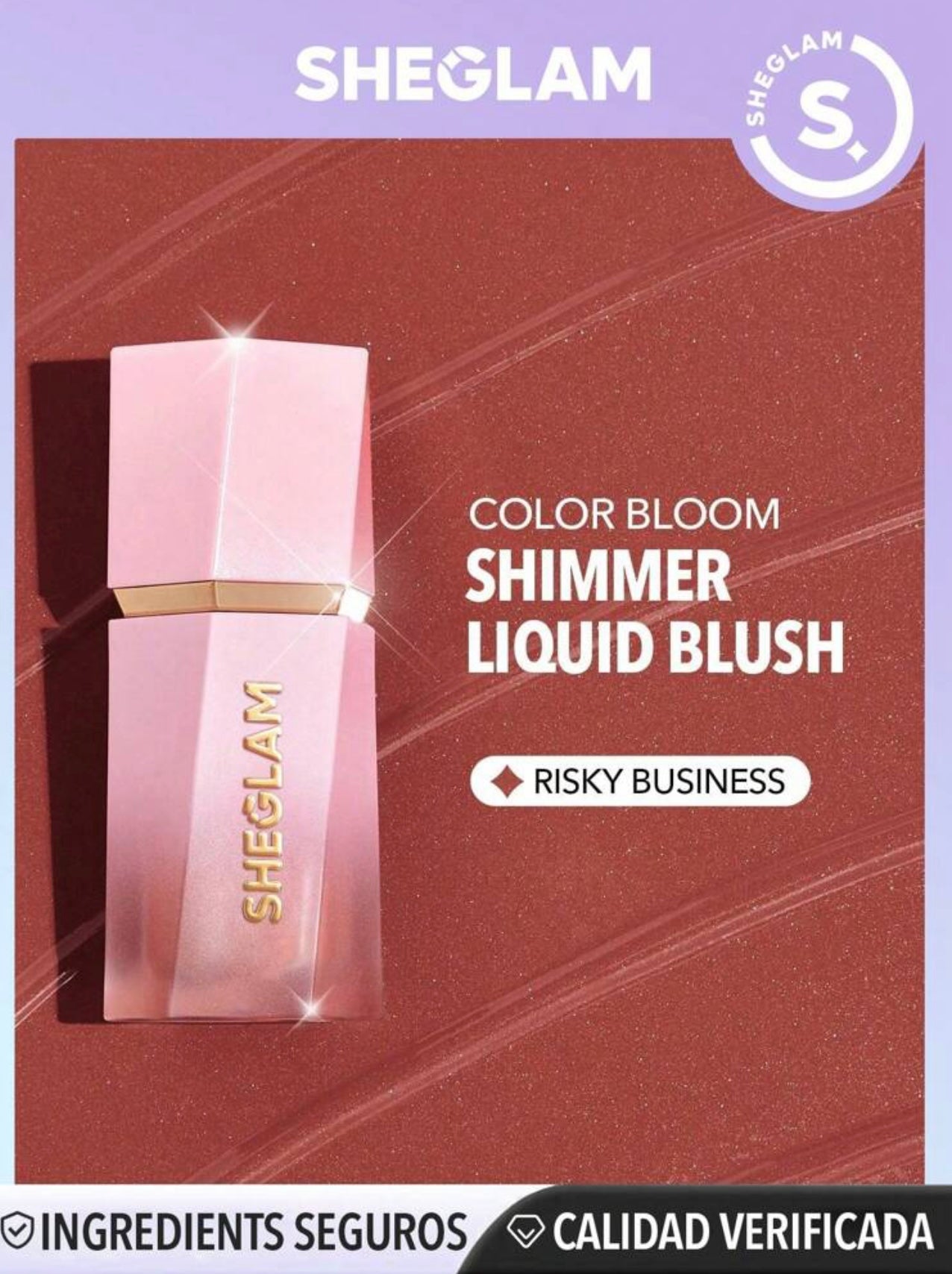 SHEGLAM - LIQUID BLUSH SHIMMER ( BRILLANT )