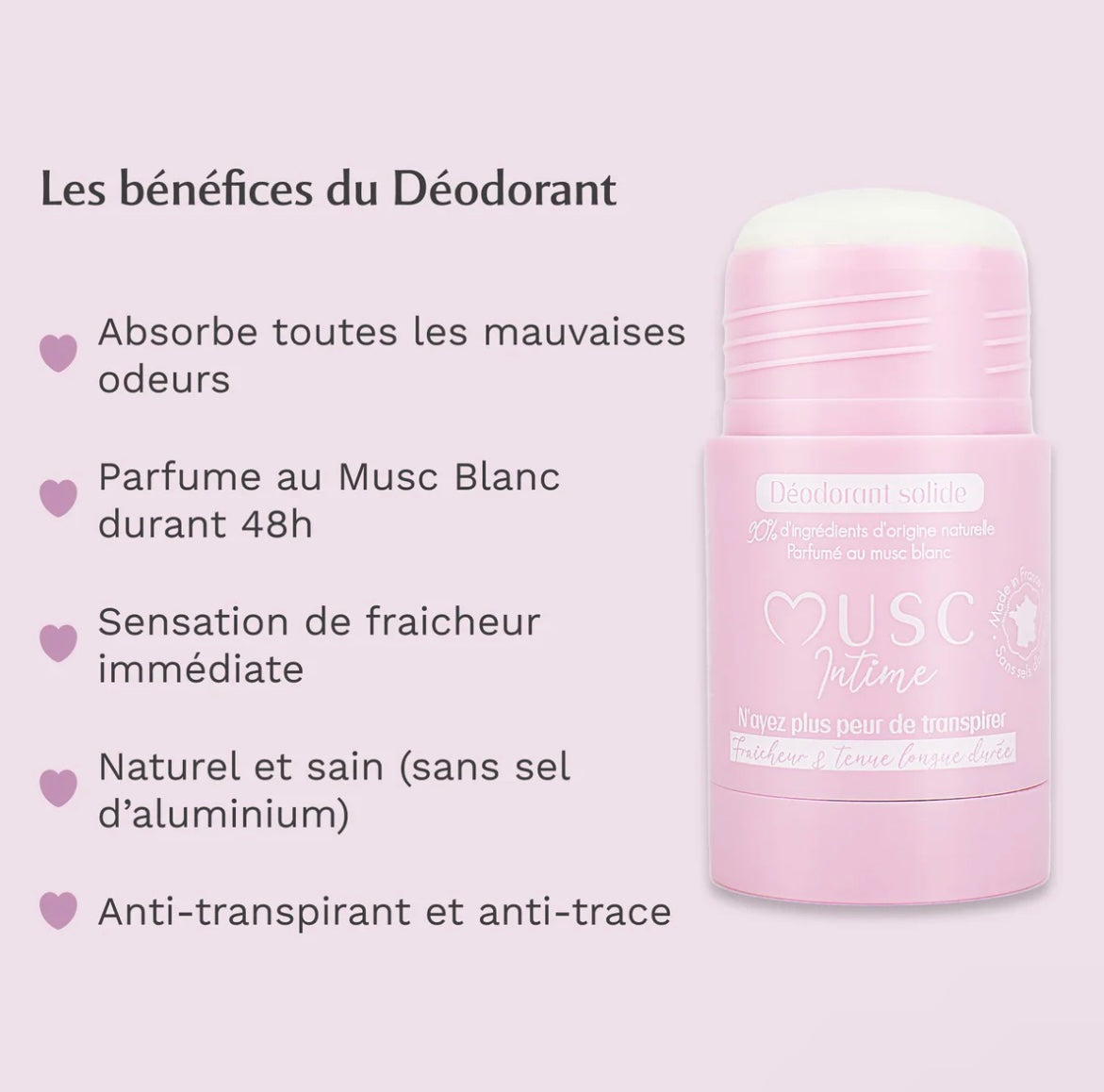 Musc intime - Le rituel de la femme irrésistible 🤍