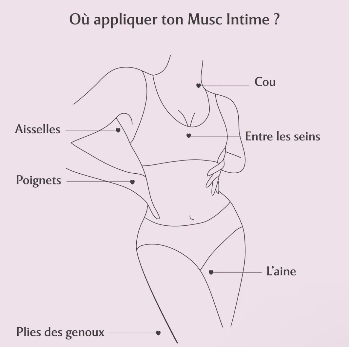 Musc intime - l’irrésistible musc blanc